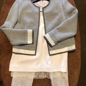 Jacket, shell & crop pant